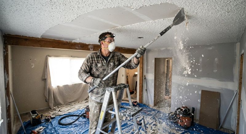 Ceiling Scraping in Dayton, OH