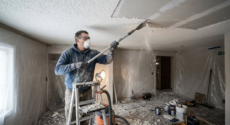 Ceiling Scraping in Corpus Christi, TX