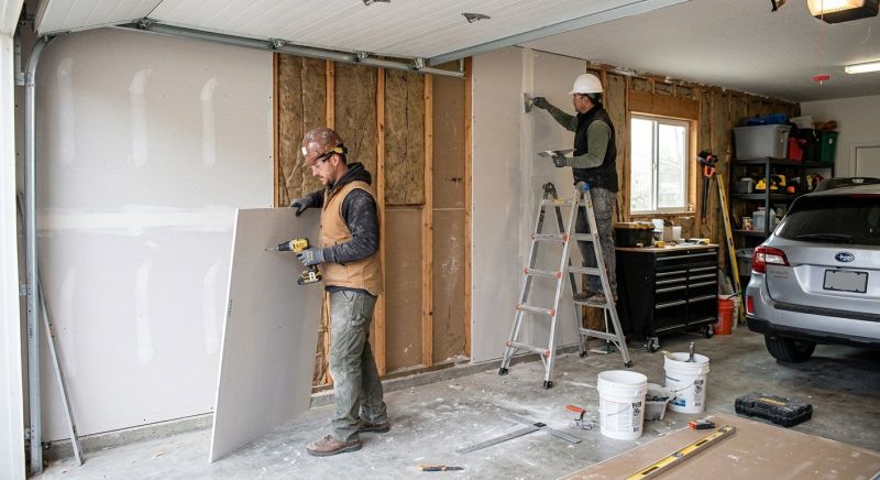 Garage Wallboard Installation in Denver, CO