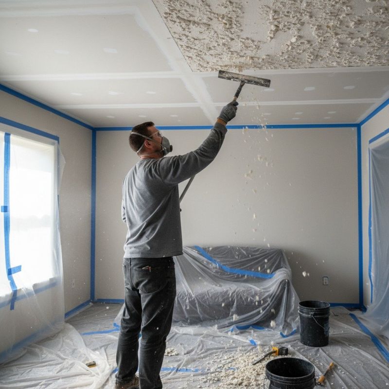 Swirl Ceiling Removal in Killeen, TX