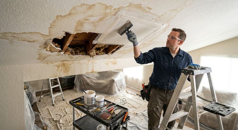 Bathroom Drywall Replacement in Alpharetta, GA
