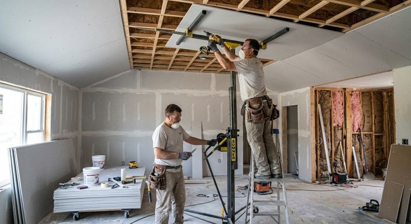 Bedroom Drywall Installation in Denver County, CO