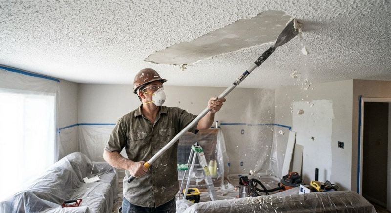 Ceiling Scraping in Longmont, CO
