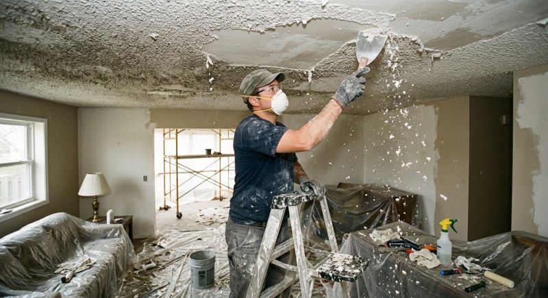 Ceiling Scraping in San Diego, CA