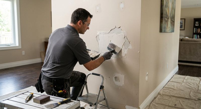 Drywall Crack Repair in Wilmington, NC
