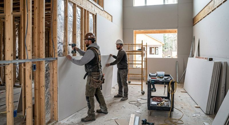 Drywall Hanging in Overland Park, KS