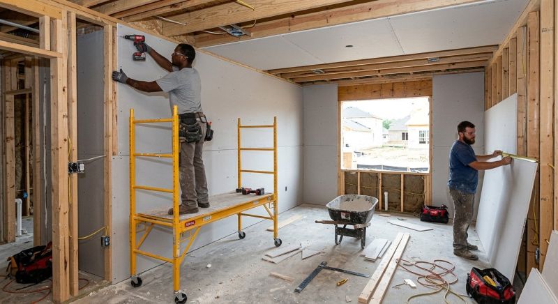 Garage Wallboard Installation in Kansas City, KS