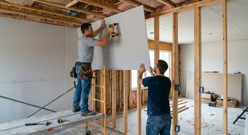 House Drywall Installation in Denver County, CO