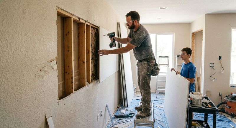 House Drywall Installation in Conroe, TX