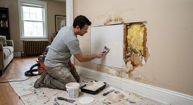 Kitchen Drywall Repair in Wilmington, NC