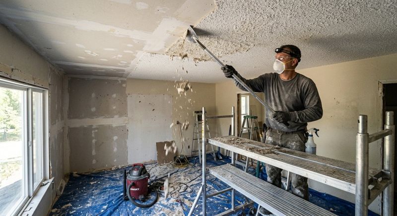Stipple Ceiling Removal in Georgetown, TX