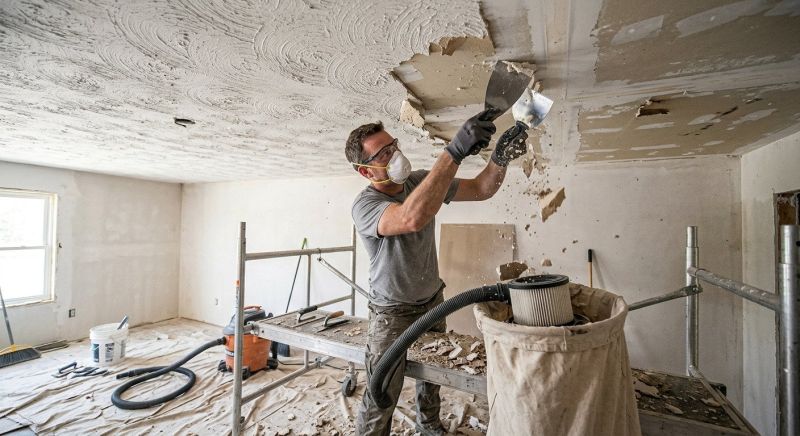 Swirl Ceiling Removal in San Diego, CA