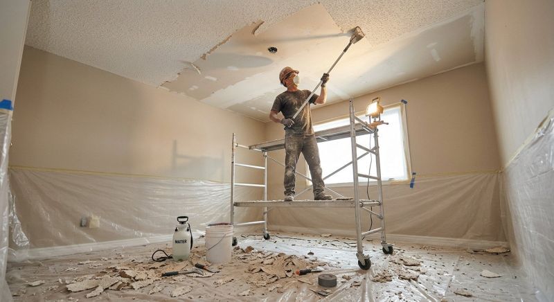 Textured Ceiling Removal in San Diego, CA