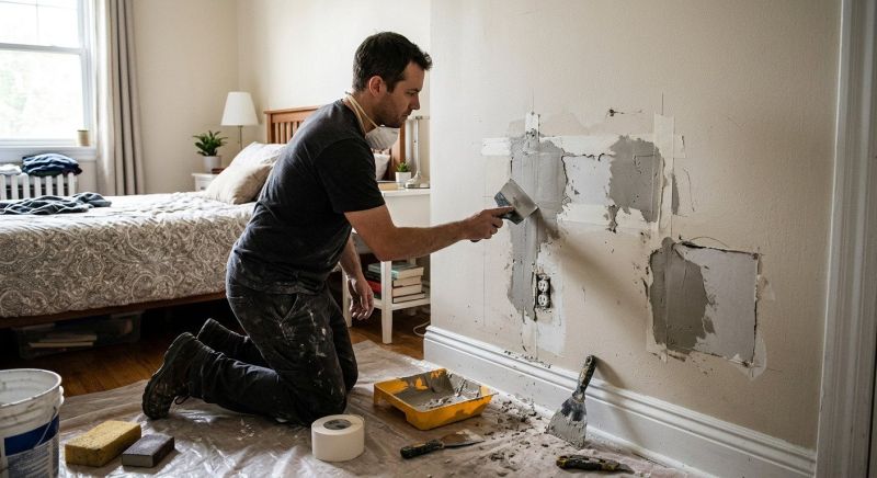 Wallboard Repair in Conroe, TX